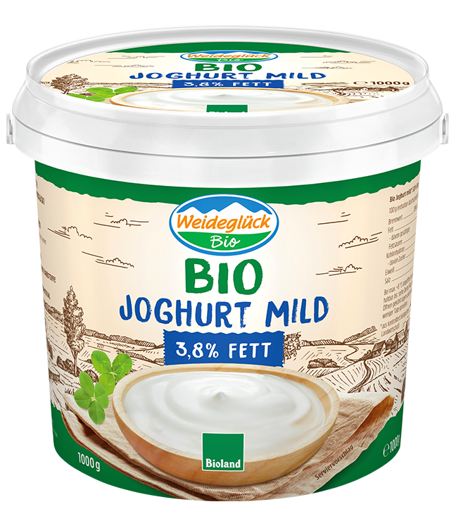 Bio Weideglück 3,8% – Joghurt Fett